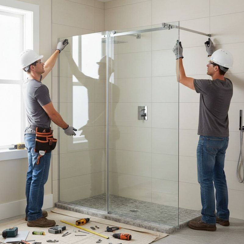 Shower Enclosure Installation